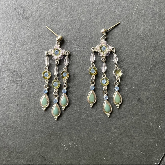 Jewelry - Various Stone Dangley Earrings
